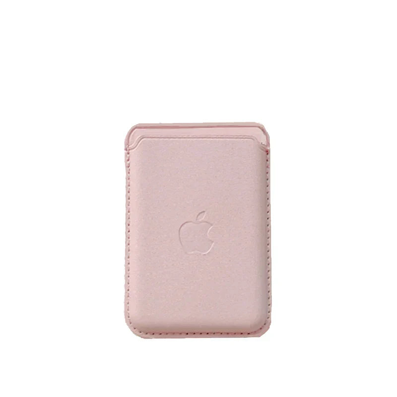 Porte-cartes Magnétique en Cuir pour iPhone 12 à 17 & Samsung S24/S25