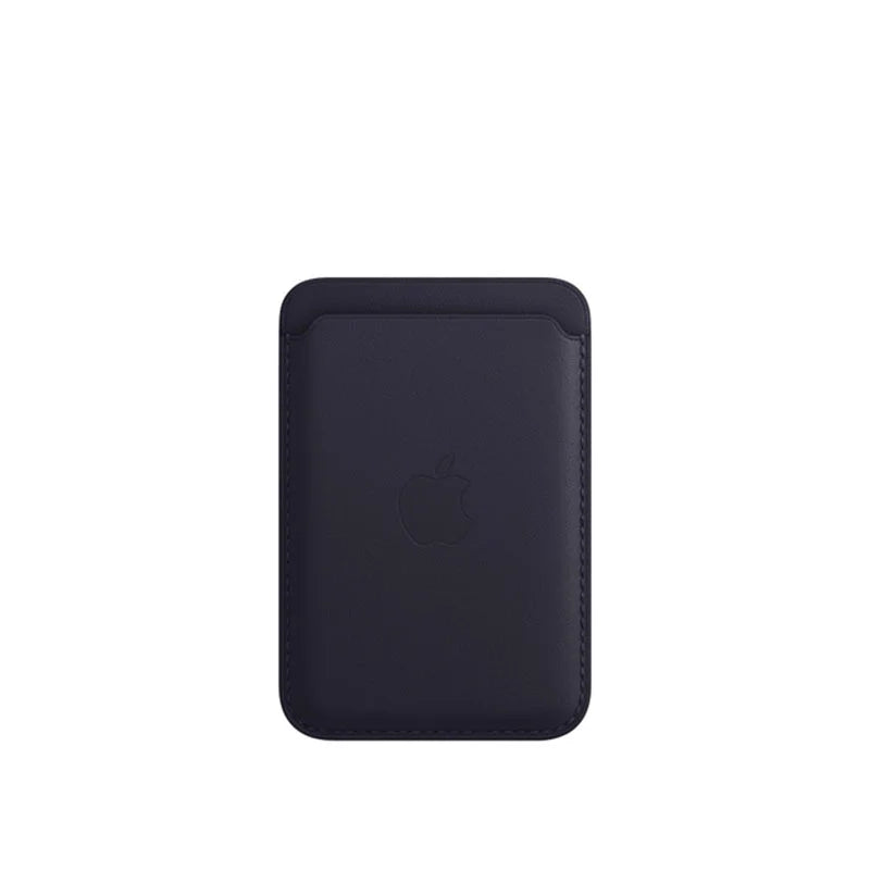 Porte-cartes Magnétique en Cuir pour iPhone 12 à 17 & Samsung S24/S25