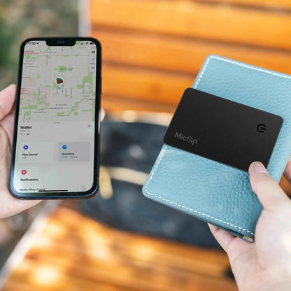 Micflip - Wallet Tracker Card